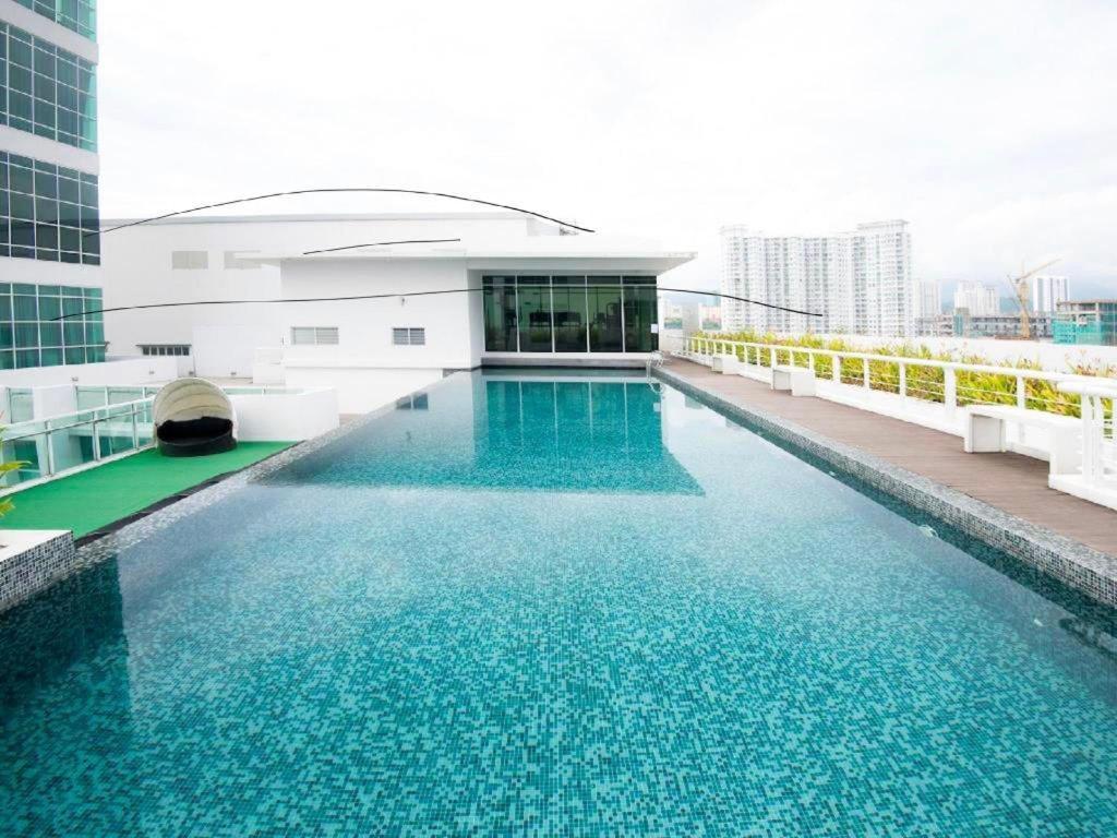 The Maritime Suite @ Panoramic Duplex 海景の家 Jelutong Kültér fotó